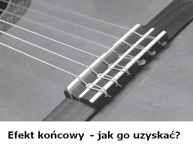Jak zawiązać struny w gitarze klasycznej krok po kroku
