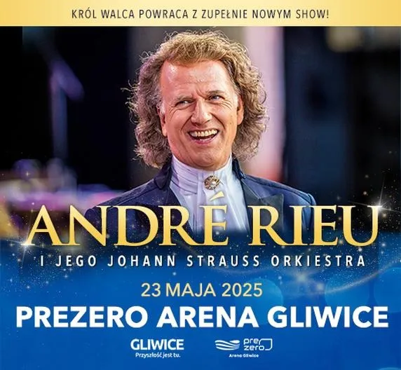 Kiedy Andre Rieu wystąpi w Polsce? Oto daty i miejsca koncertów!