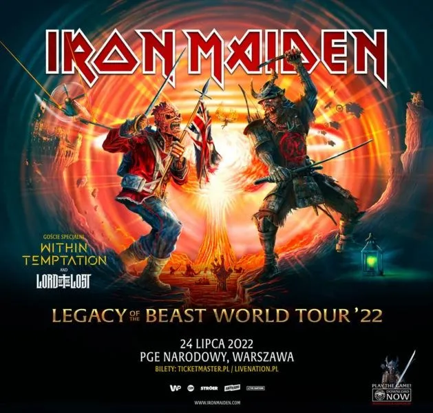 Koncert Iron Maiden w Warszawie – ilu fanów przyciągnął?