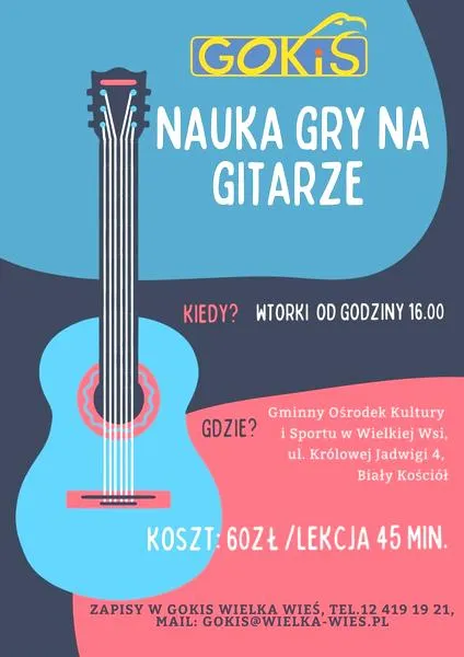 Czas nauki na gitarze