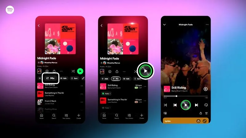 Funkcja SharePlay w Spotify