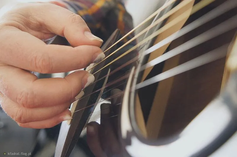 Gra na gitarze