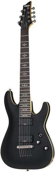 Gra na gitarze siedmiostrunowej