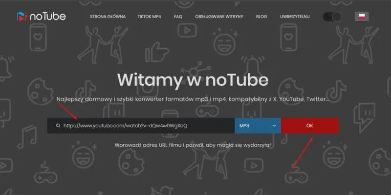 Pobieranie muzyki z YouTube