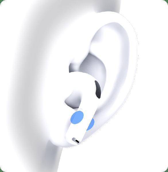 Redukcja hałasu AirPods 3