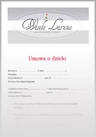 Umowa o dzieło dla DJ-a