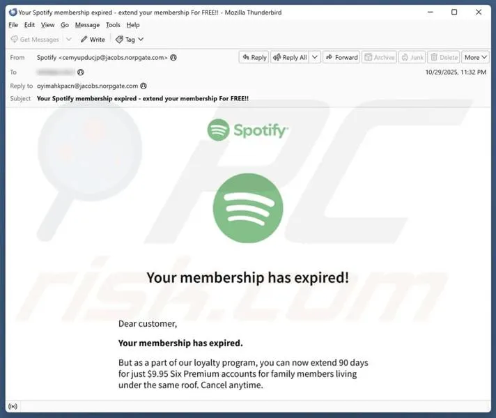 Zakup subskrypcji Spotify